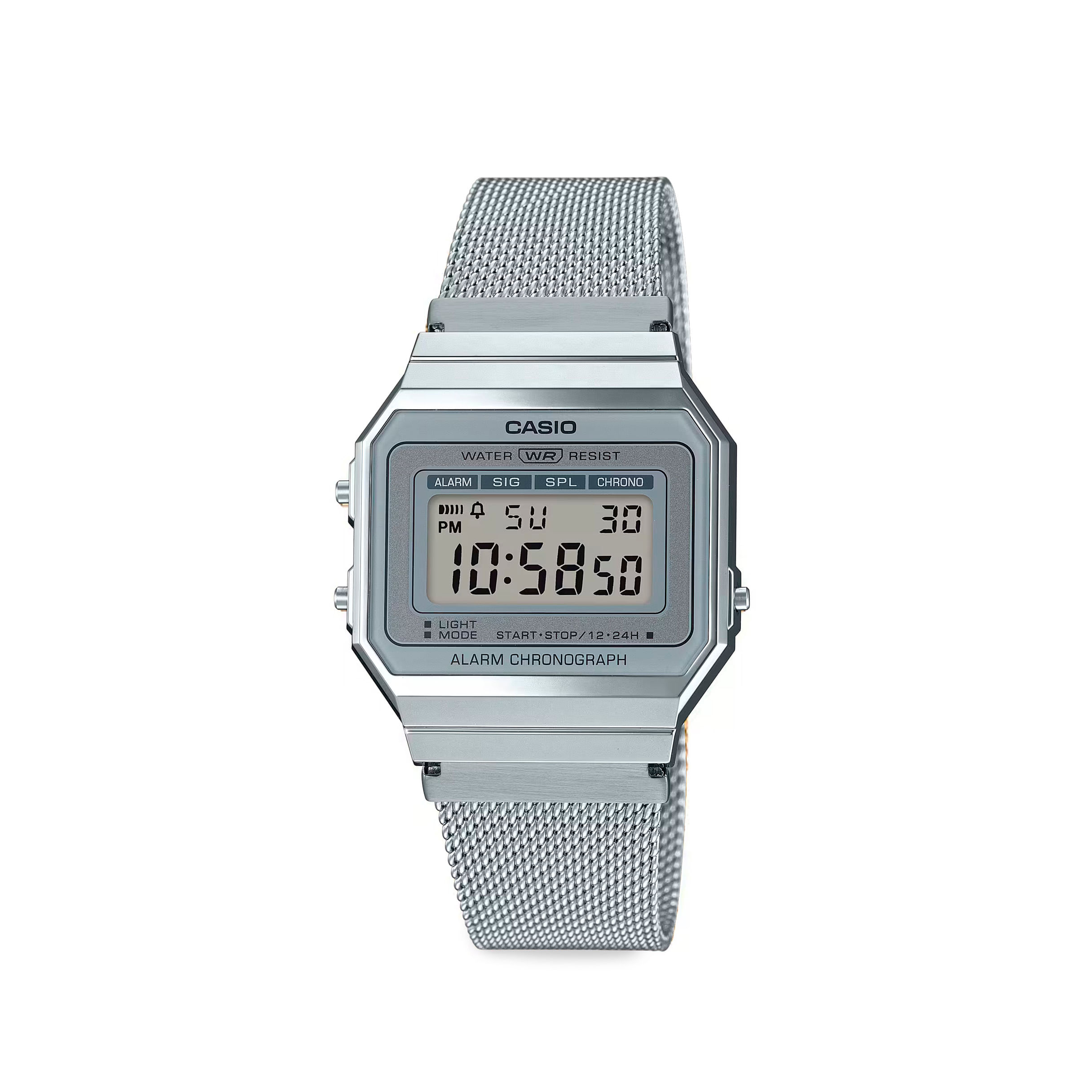 Casio Relogio VINTAGE A700WM-7ADF-SC Preto Inox -1-
